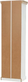 vitrines szekrény, északi sosna/vadtölgy, ROYAL W1D