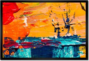 Poszterek keretben 60x40 Absztrakt Androméda