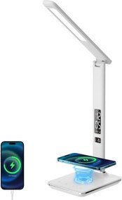 Brilagi- dimmelhető LED lámpa vezeték nélküli töltéssel REGINA LED/8,5W/230V fehér