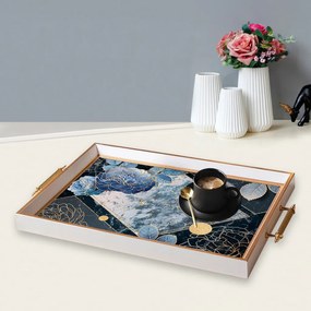 Üveg tálca, 38×24 cm – TPB9906
