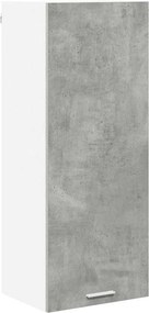 vidaXL Függő szekrény Riga Beton Szürke 40 x 31 x 100 cm Faanyag