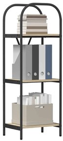 Könyvespolc sonoma tölgy 40 x 30 x 109 cm Faanyag