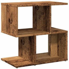 Éjjeliszekrények 2 db Régi fa 50x30x51,5 cm Gépelt fa