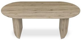 Étkezőasztal 200×100 cm, MDF, San Remo Tölgy. HT-W1578 SRE