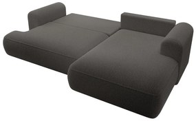 Sarokkanapé Olivo I (J)  (sötétszürke + fekete). 1098981