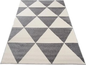 Marokkói Szőnyeg Háromszögek 160x220 szép soft t408g