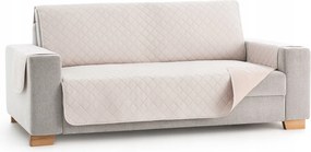 Kanapé ágytakaró kétszemélyes kanapévédő kétoldalas kapa krém Bézs