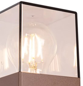 Kültéri lámpa 70 cm rozsdabarna talp és kábelbekötővel - Denmark