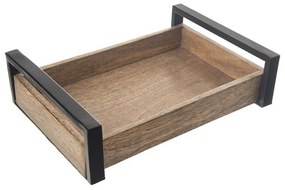 InDecor Dekoratív tál mangófából, 35,5 x 27 x 8 cm, L