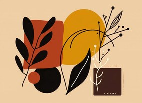 Poszter 18x13cm Meleg kontúrok