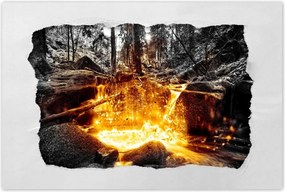 Poszterek 60x40 Hegyi folyó Tåjkép