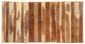 Tömör fa étkezőasztal mézszínű felülettel 200 x 100 x 75 cm