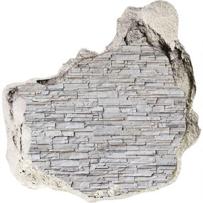3d lyuk fal dekoráció Kő fal nd-p-83343347