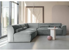 Világoszöld sarokkanapé (bal oldali) Flex Felix – Miuform