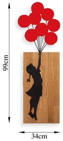 Fa fali dekoráció, Banksy - 17