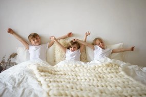 Sleepy-Kids gyermek 14 cm magas hypoallergén matrac Bamboo huzattal 80x180cm