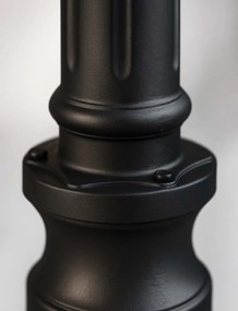 KAJA K-8132 CZARNY BOSTON Fekete Színű Kültéri Állólámpa 2xE27 15W IP44
