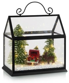 Markslöjd 704792 - LED Karácsonyi dekoráció HOUSE LED/3xAAA