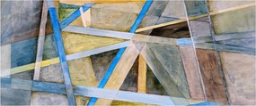 Kép - Absztrakció (120x50 cm)