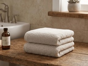 Törölköző NORIELLE 50x90 cm bézs, 100% pamut