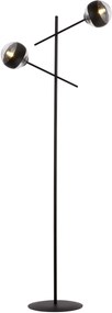 Emibig Linear állólámpa 2x40 W fekete 1168/LP2