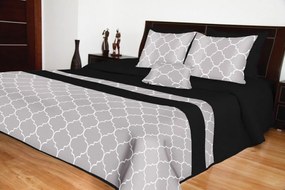Luxus ágytakaró fekete Szélesség: 170 cm | Hossz: 210 cm
