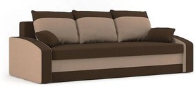 HEWLET modell 2 Nagy méretű kinyitható kanapé Szürke / fehér