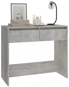 betonszürke szerelt fa tálalóasztal 89x41x76,5 cm