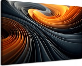 Vászonkép Absztrakt Örvény Spirálok 120x80