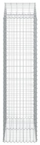 íves horganyzott vas gabion kosár 100x50x180/200 cm