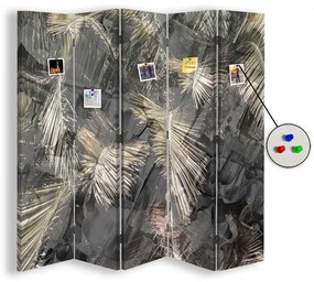 Gario Paraván Variációk a szürke témára Méret: 180 x 170 cm, Kivitelezés: Parafa paraván