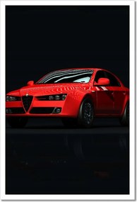 Poszterek keretben 40x60 Alfa Romeo