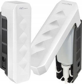 Falra szerelhető folyékony szappan adagoló 350ml Diszpenzátor Fali adagoló Fehér