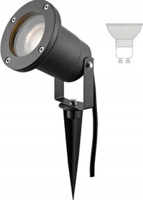 LED-es kerti spotlĂĄmpa Fekete IP54 beszĂșrĂłs GU10 Zwy