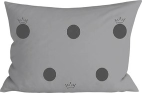 Polipamut párnahuzat CROWN POLY 50x70 cm, sötétszürke