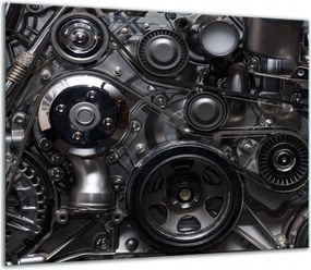 7in1 Üveg Tűzhelyvédő Főzőlap 60x52 Fekete