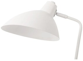 Fehér asztali lámpa fém búrával (magasság 49 cm) Casque – Leitmotiv