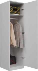 SD-50 gardróbszekrény, fehér