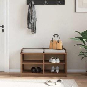 SANDNES tömör fenyőfa előszobapad 87x40x50 cm