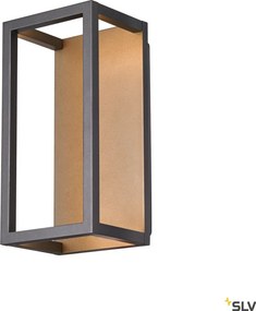 SLV 1005201 QUADRULO Modern Kültéri Fali Lámpa Antracit, Fehér LED IP55