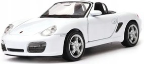 Fém autómodell - Nex 1:34 - Porsche Boxster S Fehér: fehér