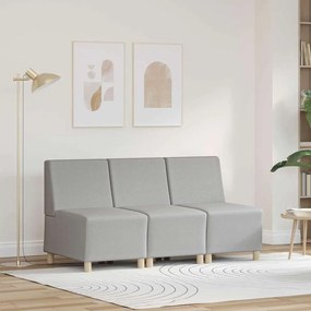 Karfa Nélküli Modularis Kanapé Egység 3 pcs Felhős szürke