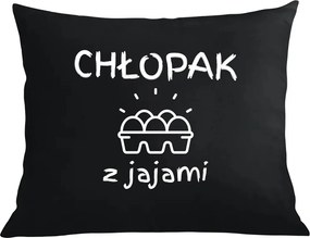 Párna párnahuzat fiúnapra Fiú tojással Ajándék