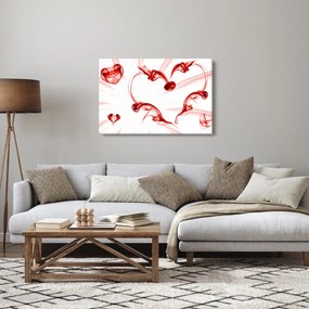 Szív a füstből képe (90x60 cm)