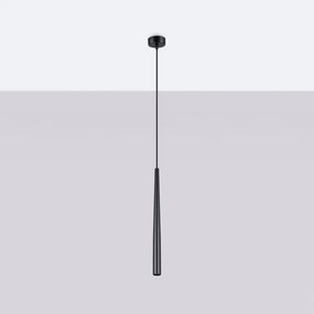 Sollux SL.1462 - Csillár zsinóron BLISS 1xG9/8W/230V fekete