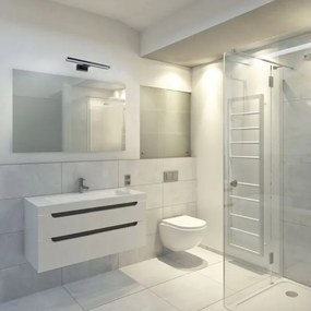 LED fürdőszobai fali lámpa SHINE LED/7W/230V 30 cm IP44 fekete