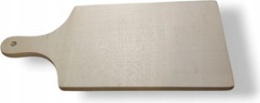 Fa bükk vágódeszka erős natúr, fogantyúval 39x18x1,8 cm