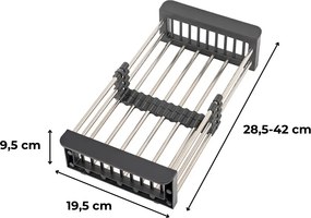 Teleszkópos kosár mosogatóhoz