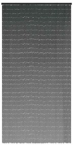 rovaros ajtófüggöny Sötétszürke 100x220 cm bambusz