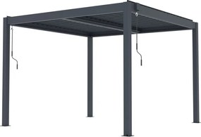 G21 Austin Premium 3x3 m bioklimatikus pergola, antracit alumínium